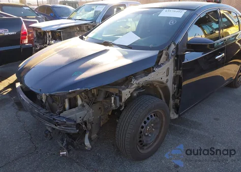 2019 Nissan Sentra S из США, поврежденный, VIN 3N1AB7AP9KY340102